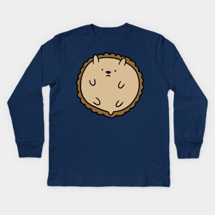 Hedgehog Blob Kids Long Sleeve T-Shirt